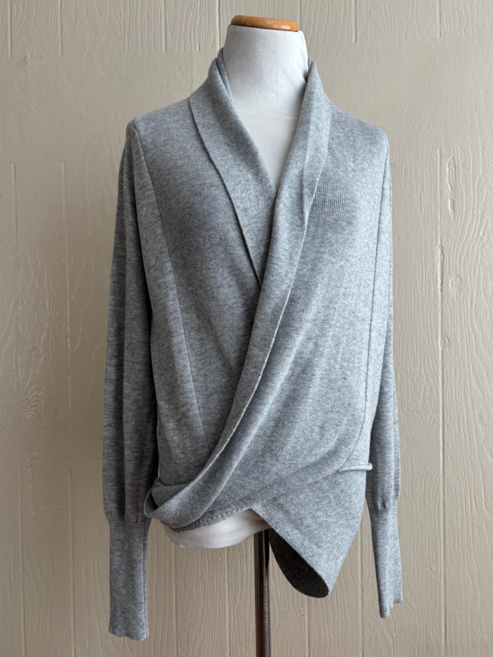 Mystree Soft Cozy Wool Blend Multiway Open Sweater Cardigan - Picture 2 of 12
